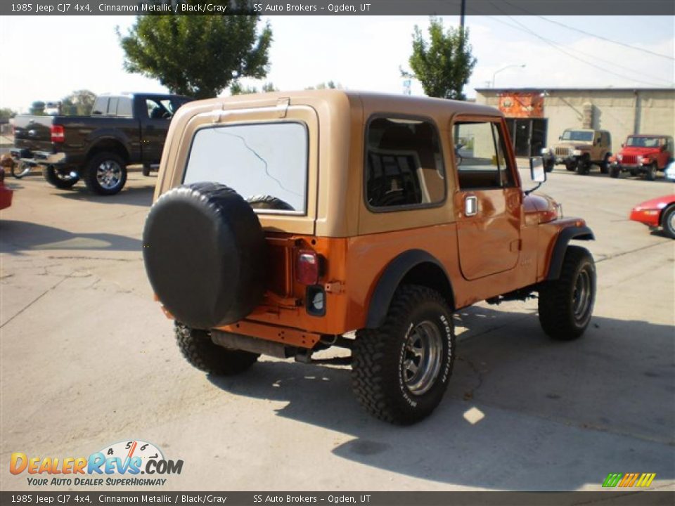 Cinnamon Metallic 1985 Jeep CJ7 4x4 Photo #6