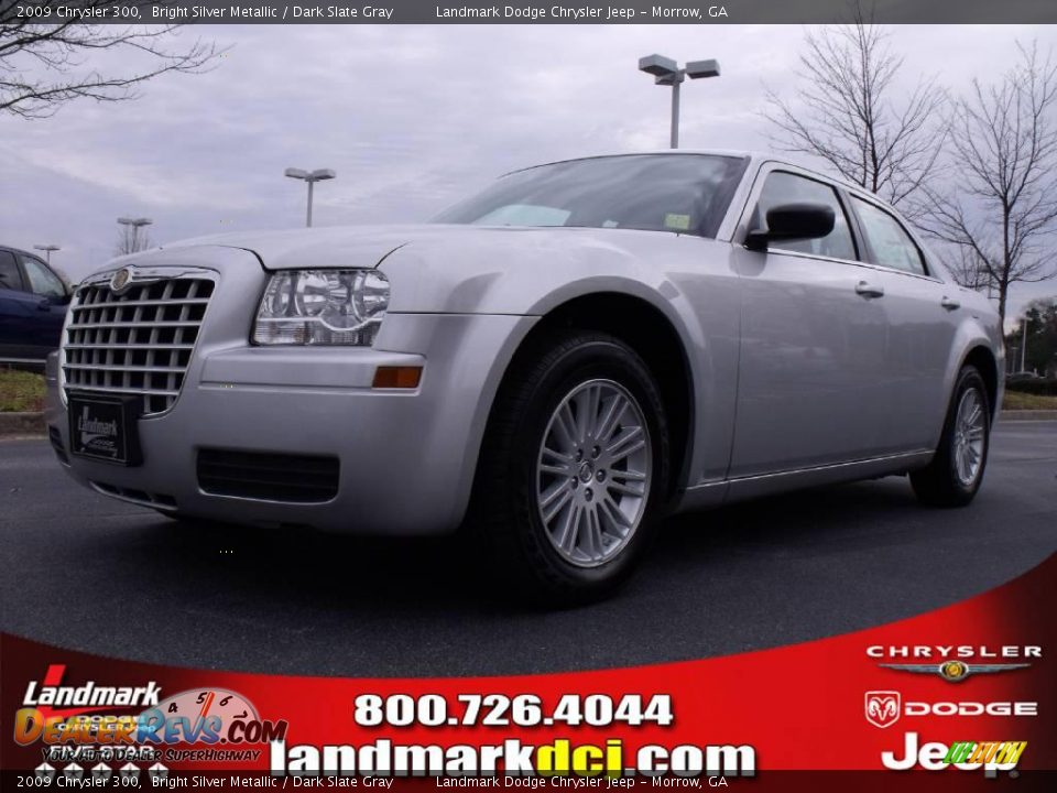 2009 Chrysler 300 Bright Silver Metallic / Dark Slate Gray Photo #1
