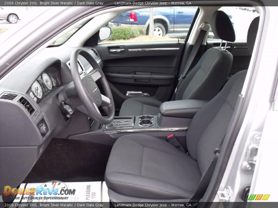 2009 Chrysler 300 Bright Silver Metallic / Dark Slate Gray Photo #6