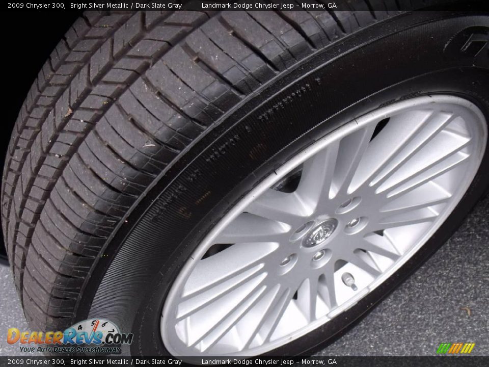 2009 Chrysler 300 Bright Silver Metallic / Dark Slate Gray Photo #14