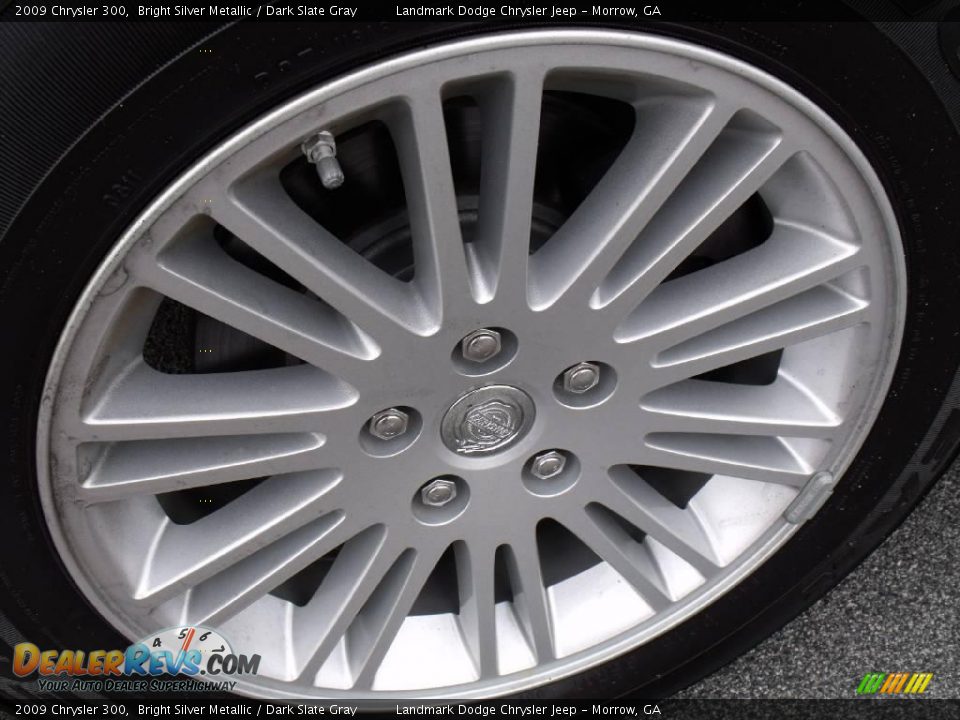 2009 Chrysler 300 Bright Silver Metallic / Dark Slate Gray Photo #5
