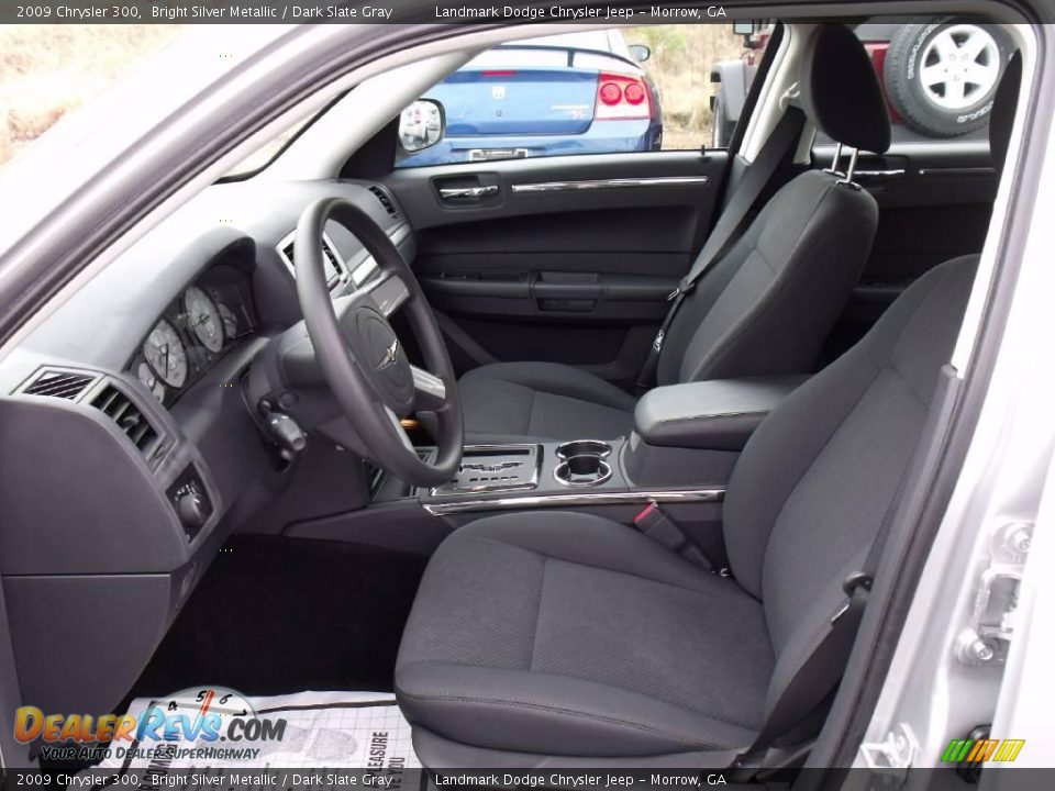 2009 Chrysler 300 Bright Silver Metallic / Dark Slate Gray Photo #6
