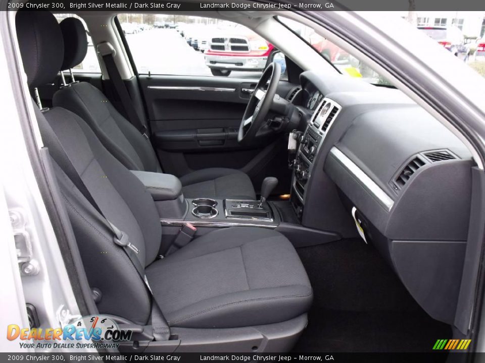 2009 Chrysler 300 Bright Silver Metallic / Dark Slate Gray Photo #10