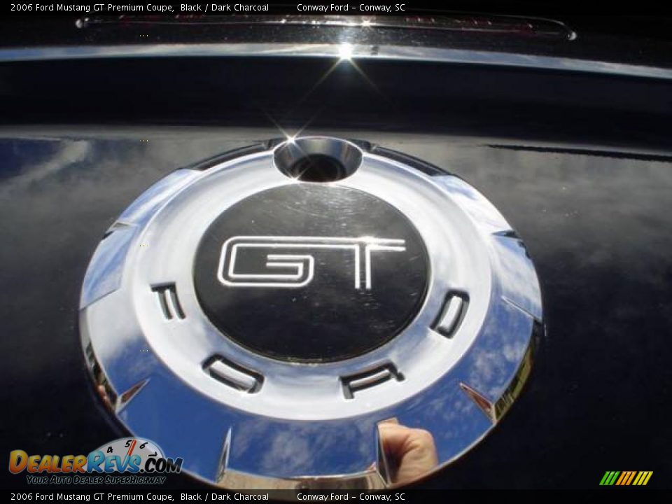 2006 Ford Mustang GT Premium Coupe Black / Dark Charcoal Photo #15