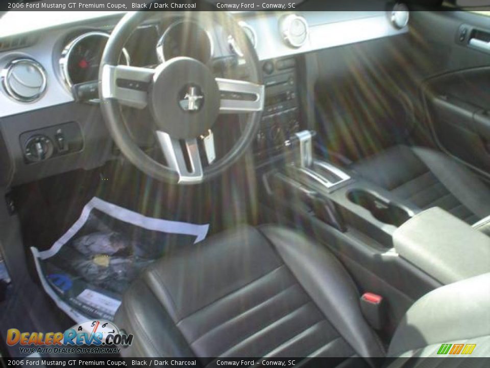 2006 Ford Mustang GT Premium Coupe Black / Dark Charcoal Photo #22