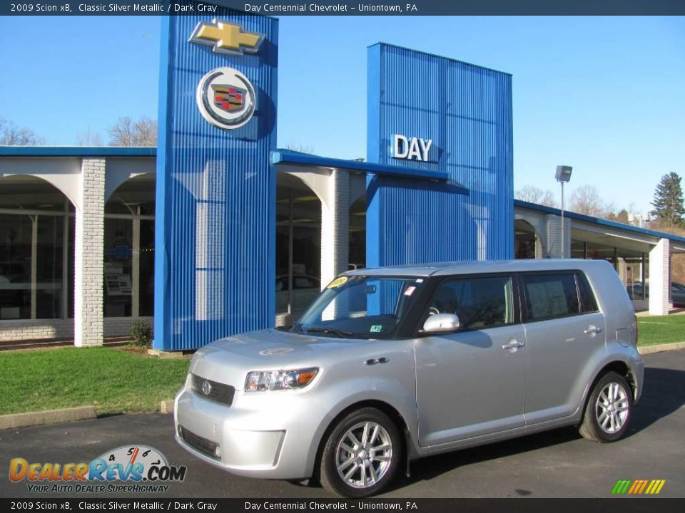 2009 Scion xB Classic Silver Metallic / Dark Gray Photo #1