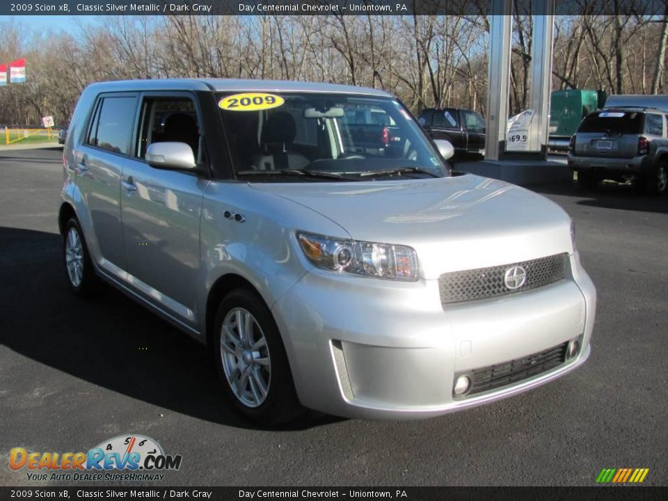 2009 Scion xB Classic Silver Metallic / Dark Gray Photo #6