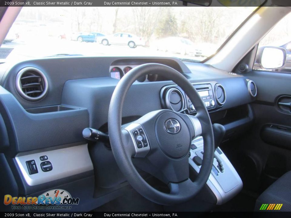 2009 Scion xB Classic Silver Metallic / Dark Gray Photo #9