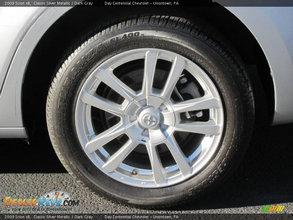 2009 Scion xB Classic Silver Metallic / Dark Gray Photo #18
