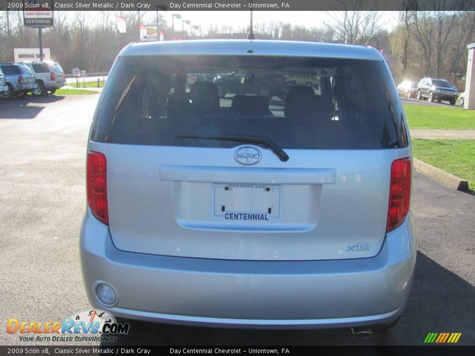 2009 Scion xB Classic Silver Metallic / Dark Gray Photo #19
