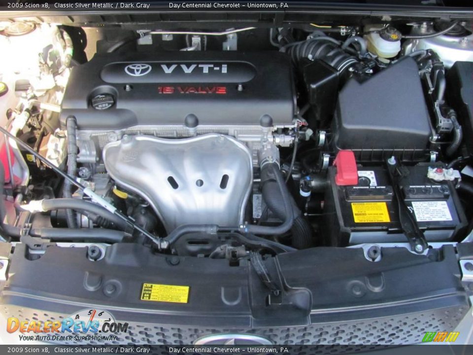 2009 Scion xB Classic Silver Metallic / Dark Gray Photo #22