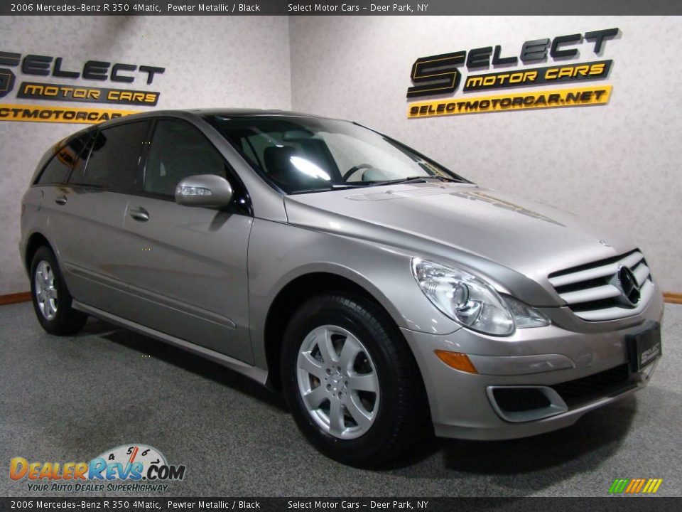 2006 Mercedes-Benz R 350 4Matic Pewter Metallic / Black Photo #3