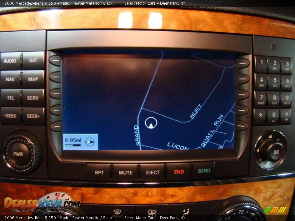 2006 Mercedes-Benz R 350 4Matic Pewter Metallic / Black Photo #10