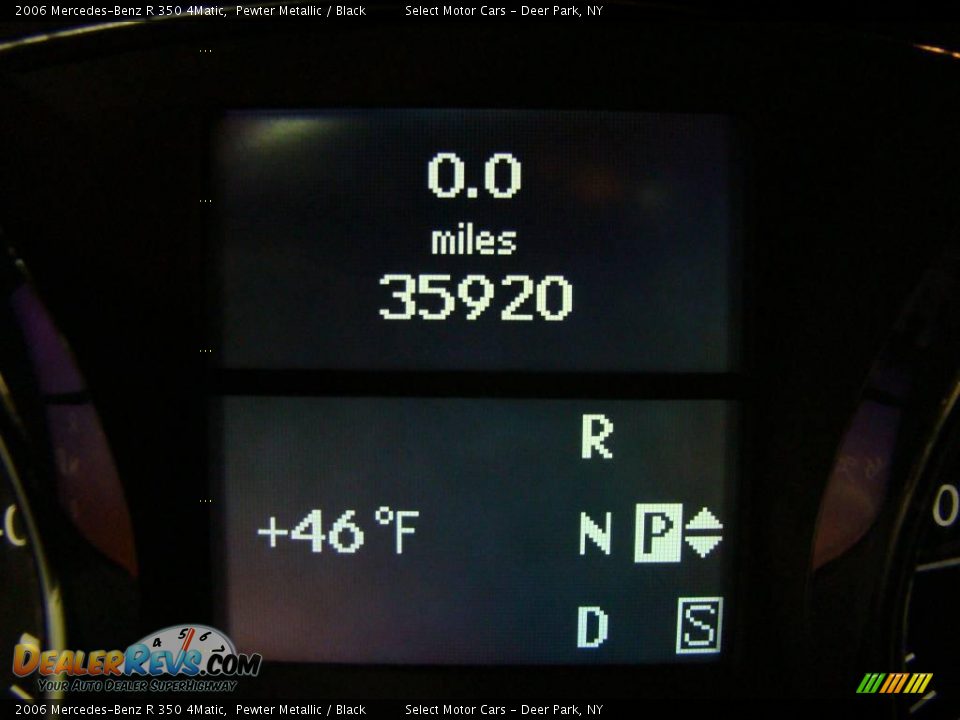 2006 Mercedes-Benz R 350 4Matic Pewter Metallic / Black Photo #16