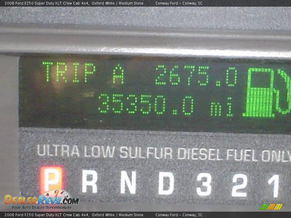 2008 Ford F250 Super Duty XLT Crew Cab 4x4 Oxford White / Medium Stone Photo #25