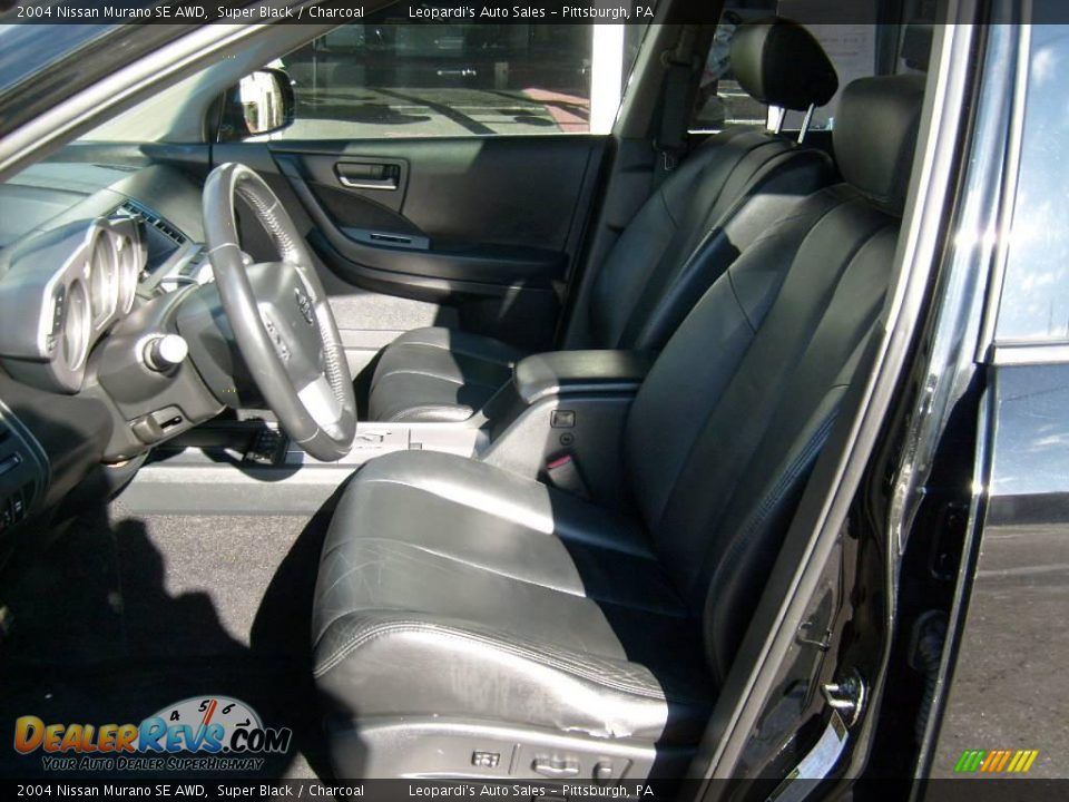 2004 Nissan Murano SE AWD Super Black / Charcoal Photo #8