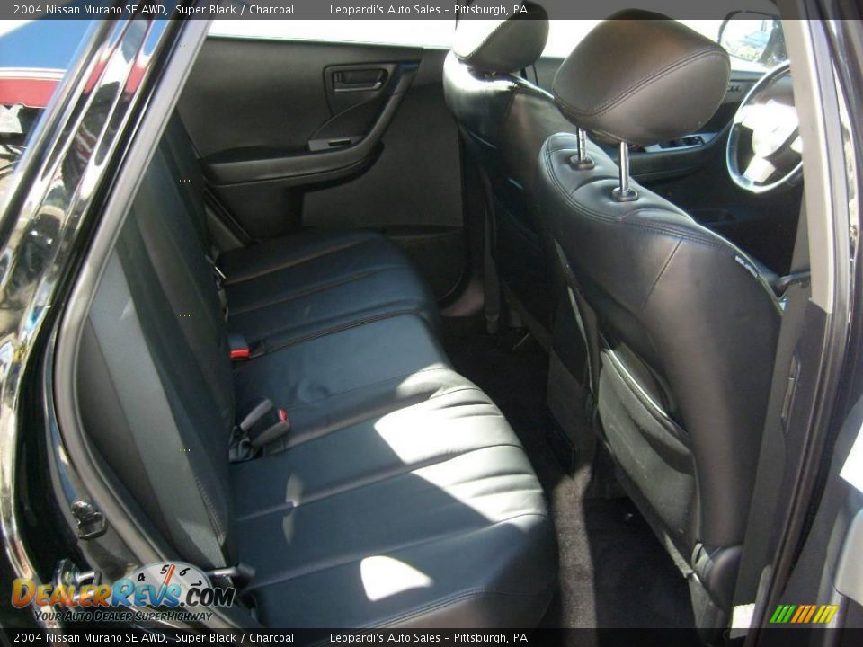 2004 Nissan Murano SE AWD Super Black / Charcoal Photo #11