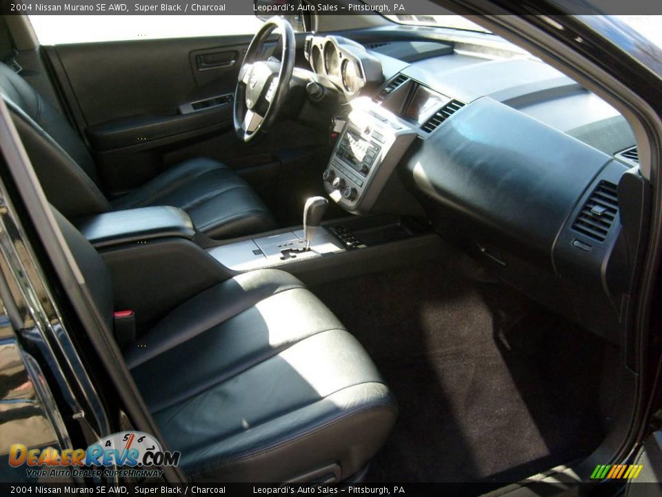 2004 Nissan Murano SE AWD Super Black / Charcoal Photo #12