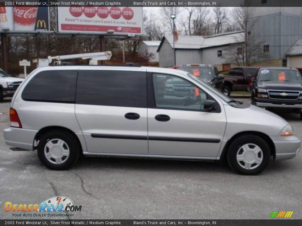 2003 Ford Windstar LX Silver Frost Metallic / Medium Graphite Photo #3