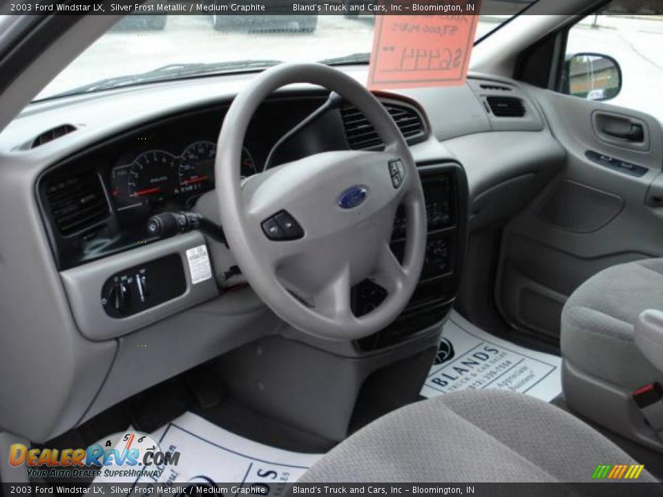 2003 Ford Windstar LX Silver Frost Metallic / Medium Graphite Photo #5