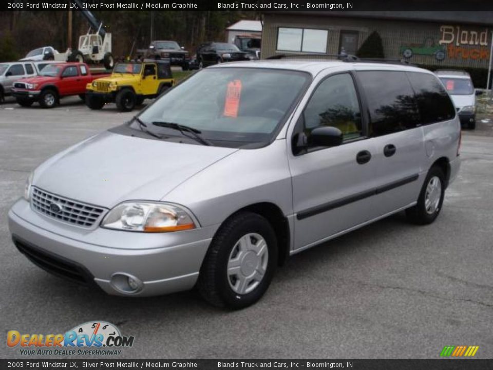 2003 Ford Windstar LX Silver Frost Metallic / Medium Graphite Photo #6