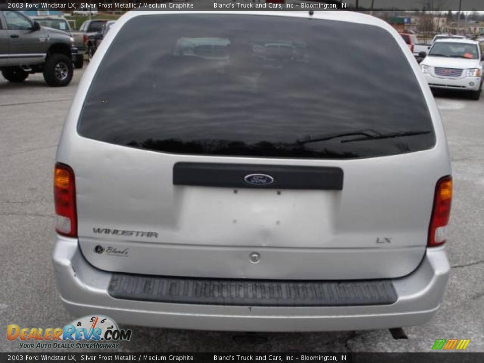 2003 Ford Windstar LX Silver Frost Metallic / Medium Graphite Photo #9