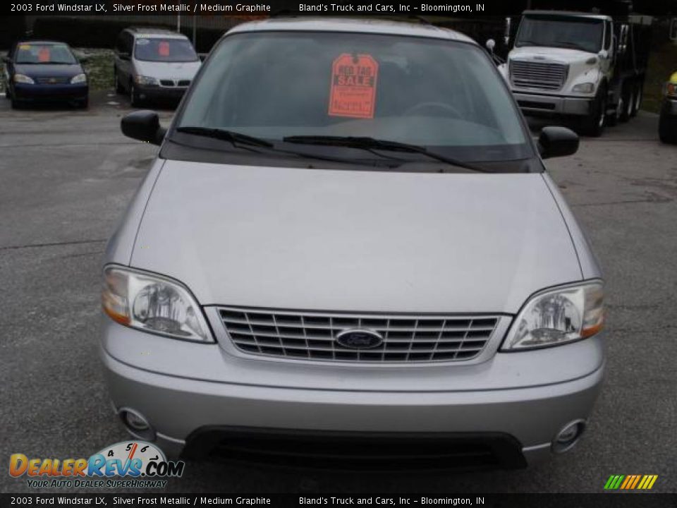 2003 Ford Windstar LX Silver Frost Metallic / Medium Graphite Photo #10