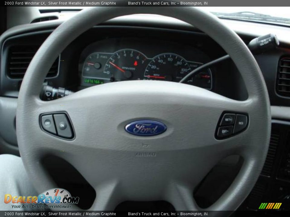 2003 Ford Windstar LX Silver Frost Metallic / Medium Graphite Photo #12