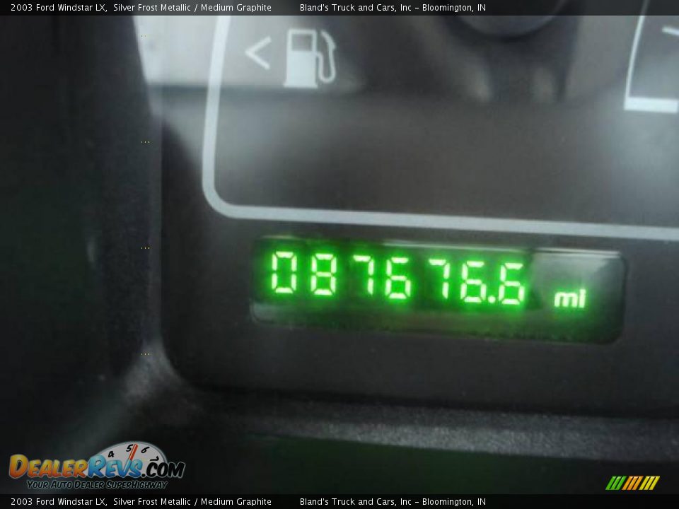 2003 Ford Windstar LX Silver Frost Metallic / Medium Graphite Photo #13