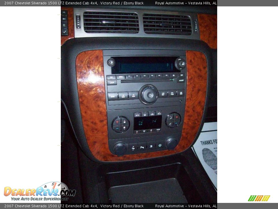 2007 Chevrolet Silverado 1500 LTZ Extended Cab 4x4 Victory Red / Ebony Black Photo #16