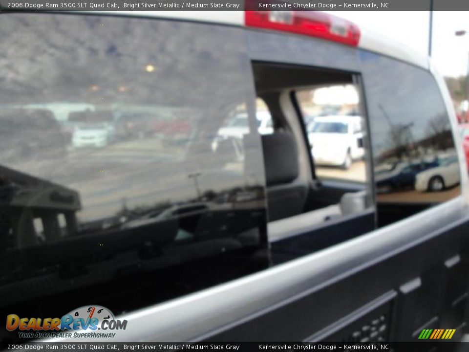 2006 Dodge Ram 3500 SLT Quad Cab Bright Silver Metallic / Medium Slate Gray Photo #7