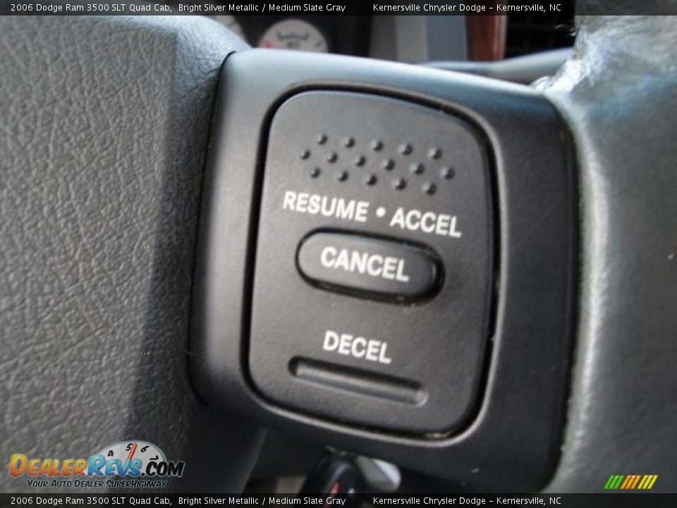 2006 Dodge Ram 3500 SLT Quad Cab Bright Silver Metallic / Medium Slate Gray Photo #19