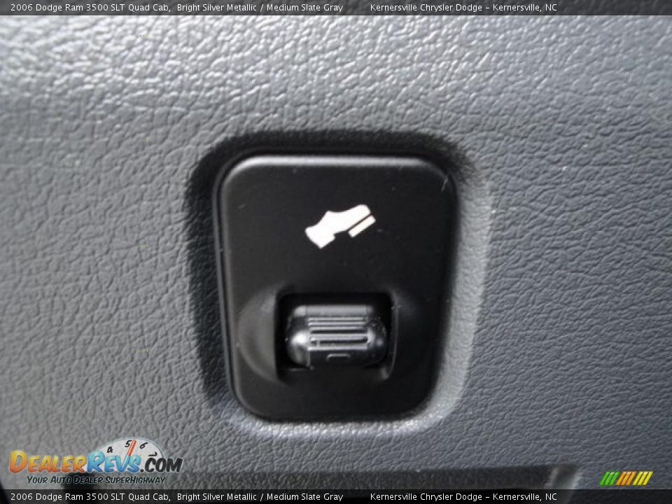 2006 Dodge Ram 3500 SLT Quad Cab Bright Silver Metallic / Medium Slate Gray Photo #20