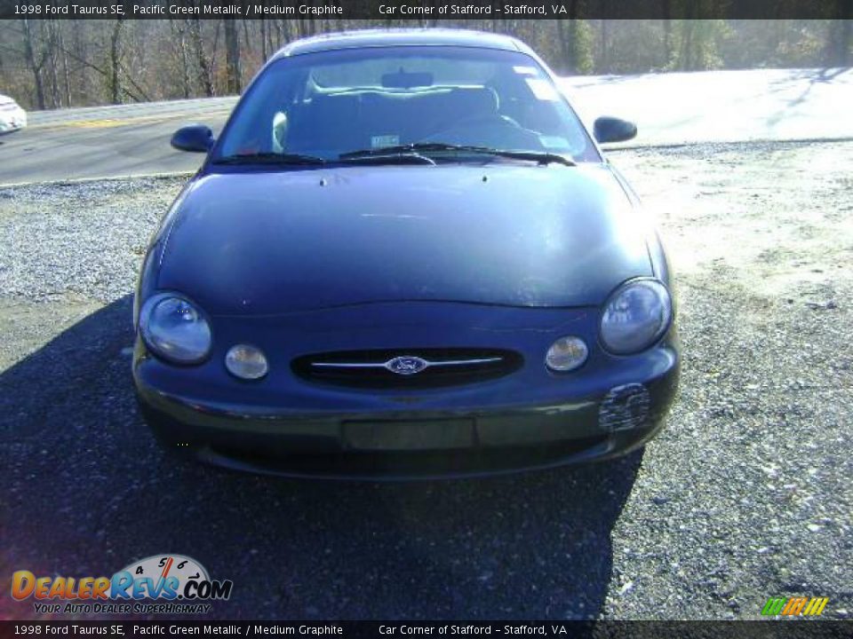1998 Ford Taurus SE Pacific Green Metallic / Medium Graphite Photo #1