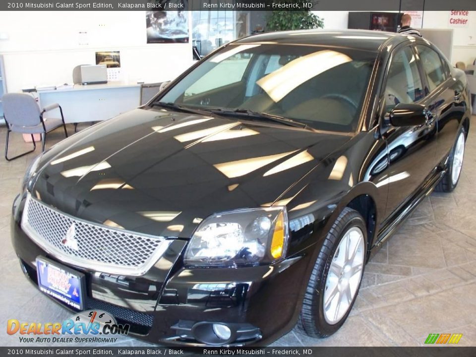 2010 Mitsubishi Galant Sport Edition Kalapana Black / Black Photo #1