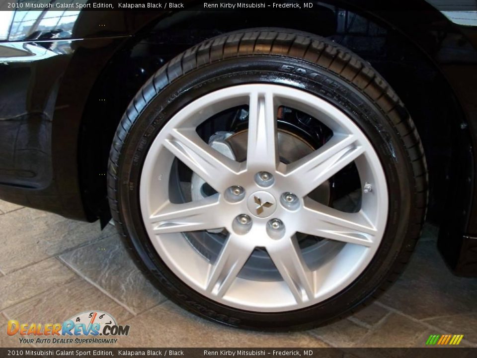 2010 Mitsubishi Galant Sport Edition Kalapana Black / Black Photo #3