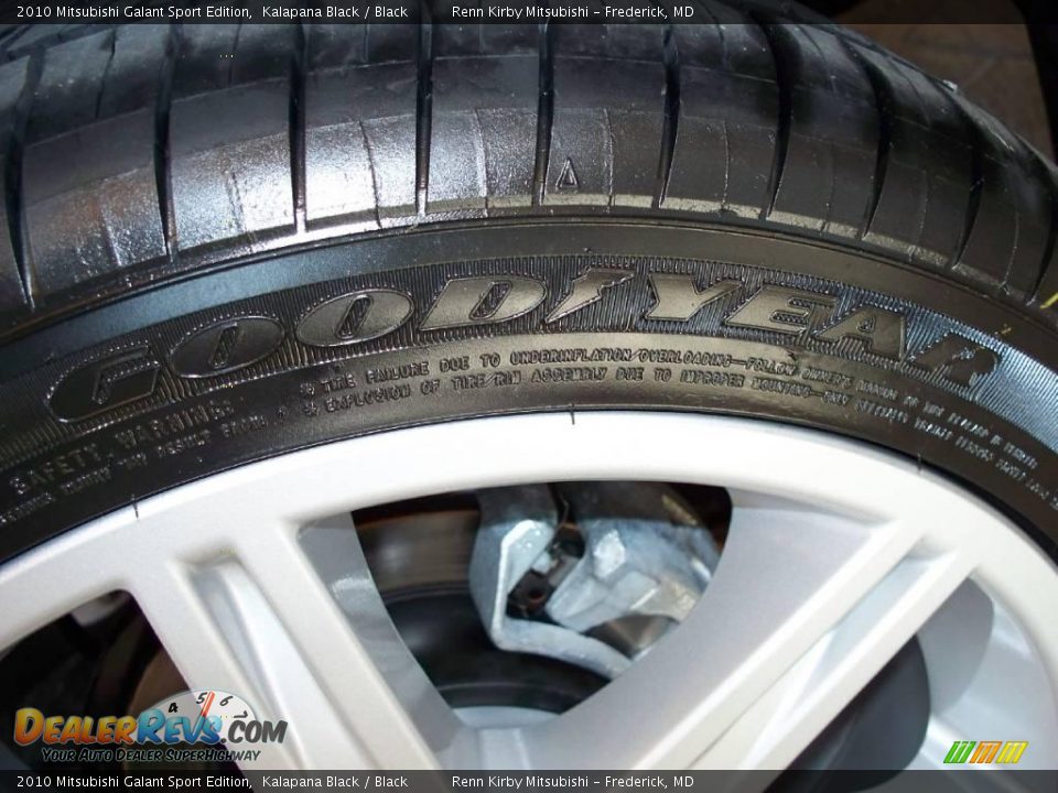 2010 Mitsubishi Galant Sport Edition Kalapana Black / Black Photo #5