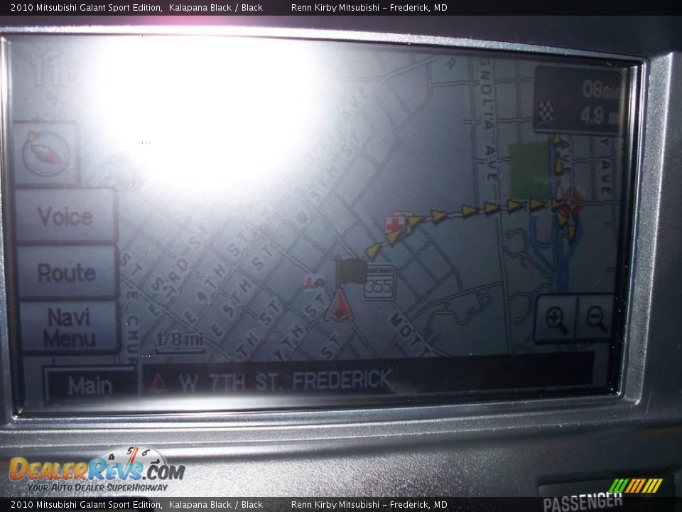 2010 Mitsubishi Galant Sport Edition Kalapana Black / Black Photo #10