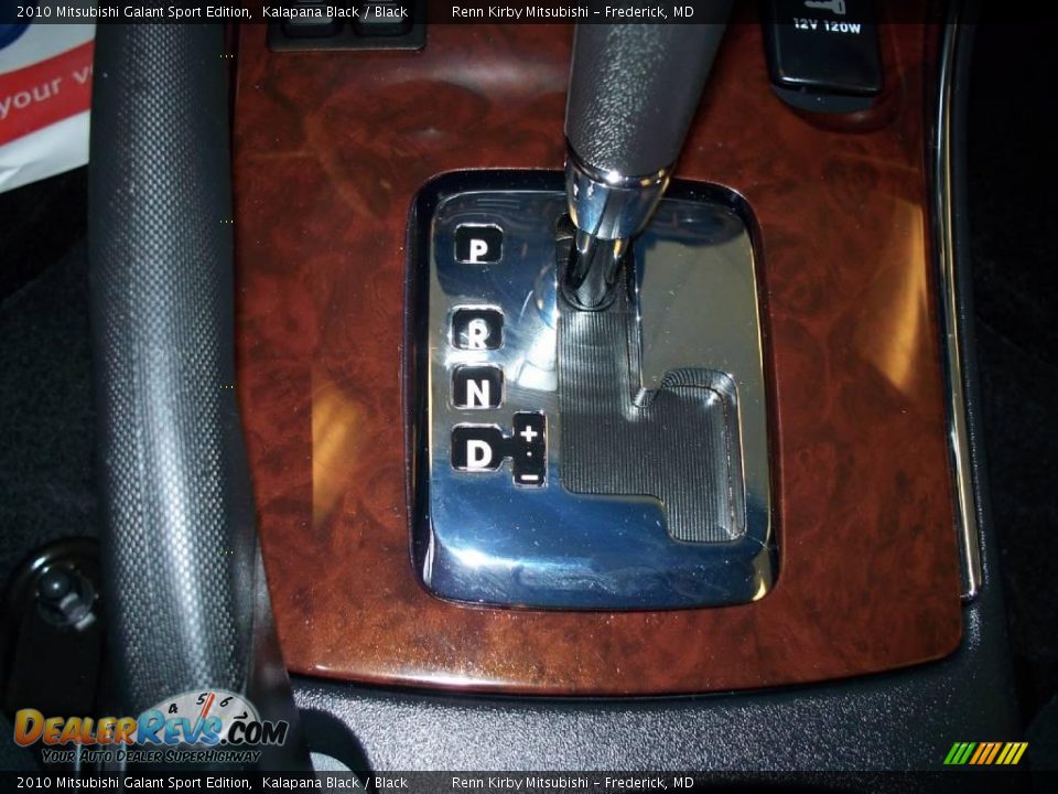 2010 Mitsubishi Galant Sport Edition Kalapana Black / Black Photo #14