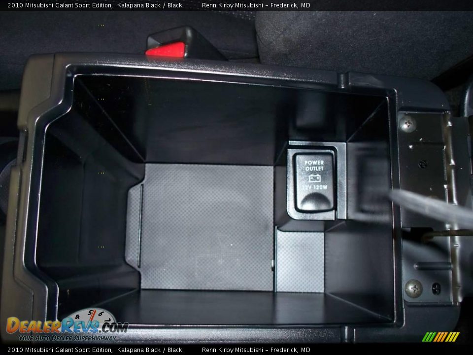 2010 Mitsubishi Galant Sport Edition Kalapana Black / Black Photo #16