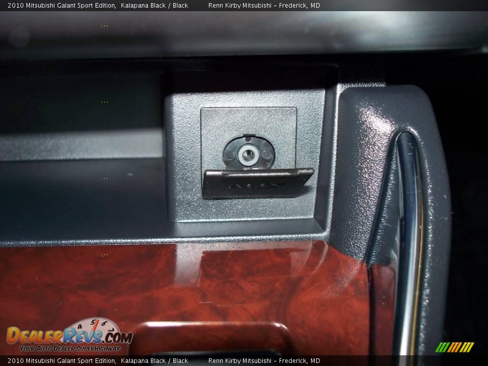 2010 Mitsubishi Galant Sport Edition Kalapana Black / Black Photo #17