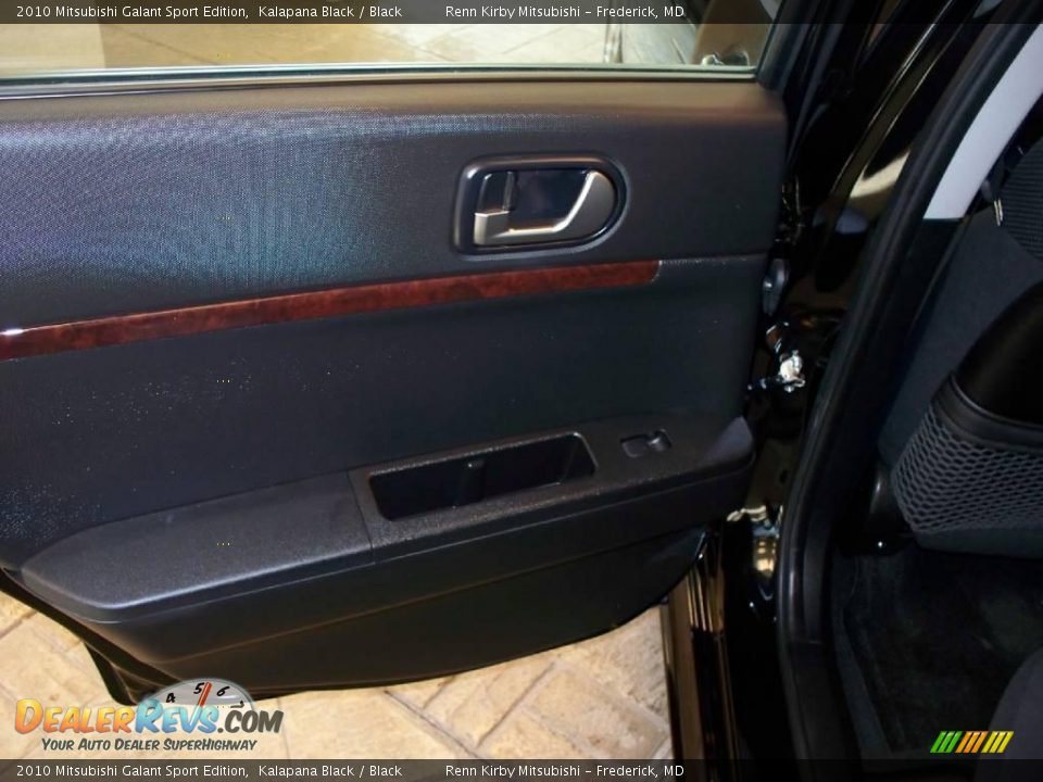 2010 Mitsubishi Galant Sport Edition Kalapana Black / Black Photo #18