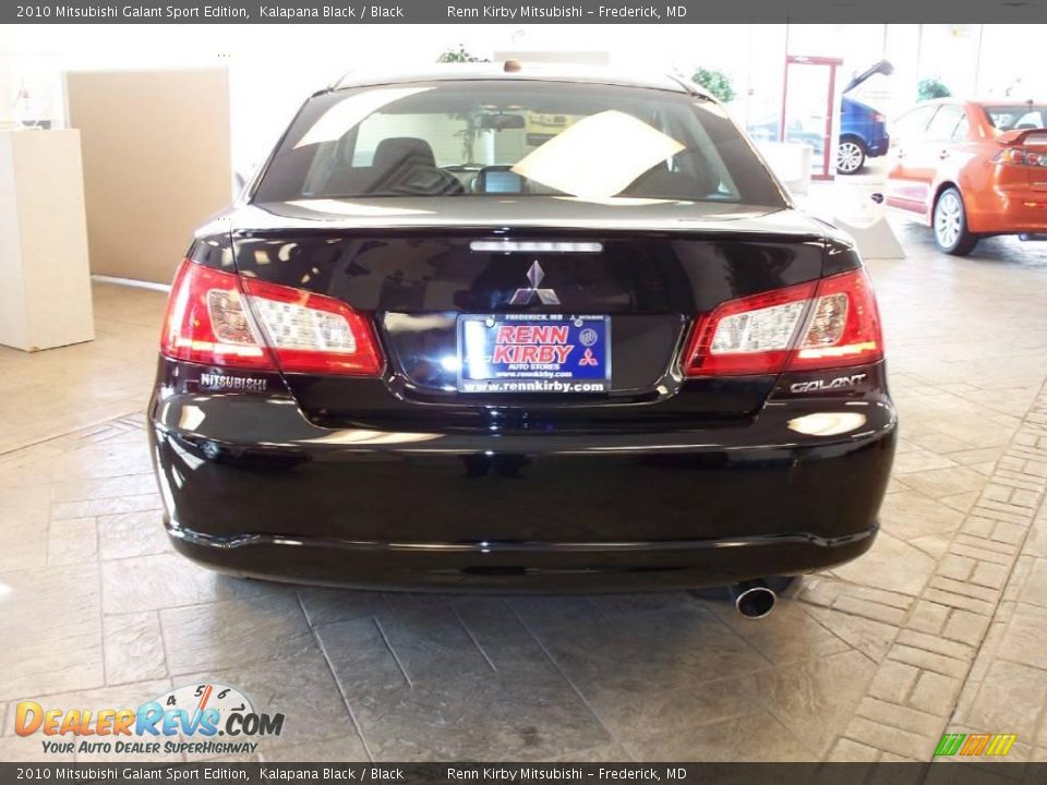 2010 Mitsubishi Galant Sport Edition Kalapana Black / Black Photo #23