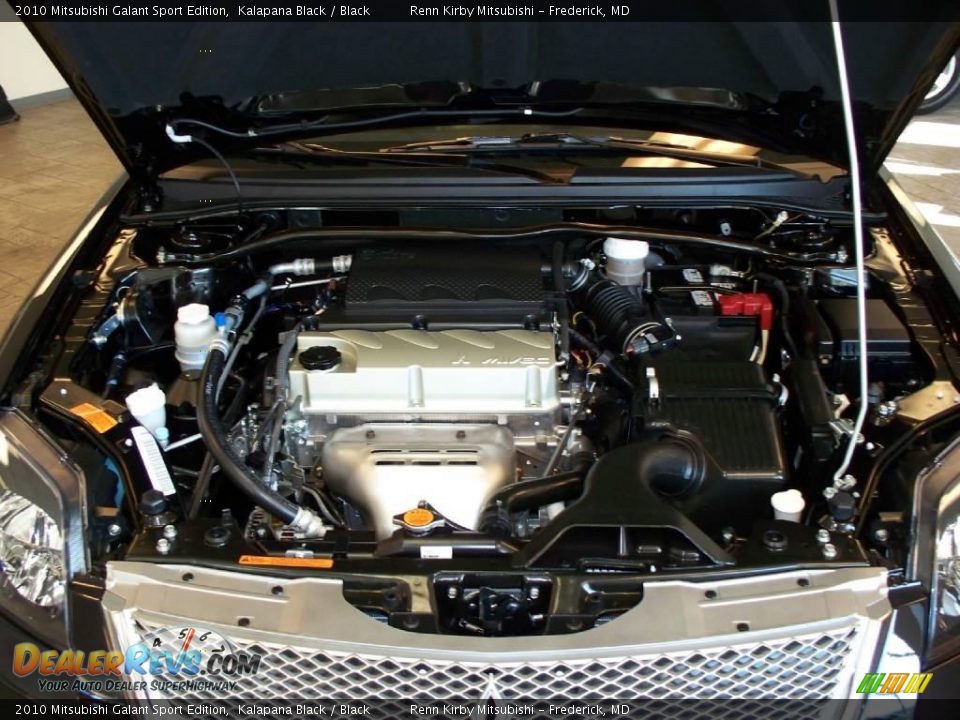 2010 Mitsubishi Galant Sport Edition Kalapana Black / Black Photo #25