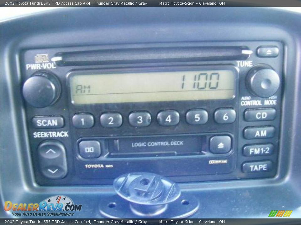 2002 Toyota Tundra SR5 TRD Access Cab 4x4 Thunder Gray Metallic / Gray Photo #19