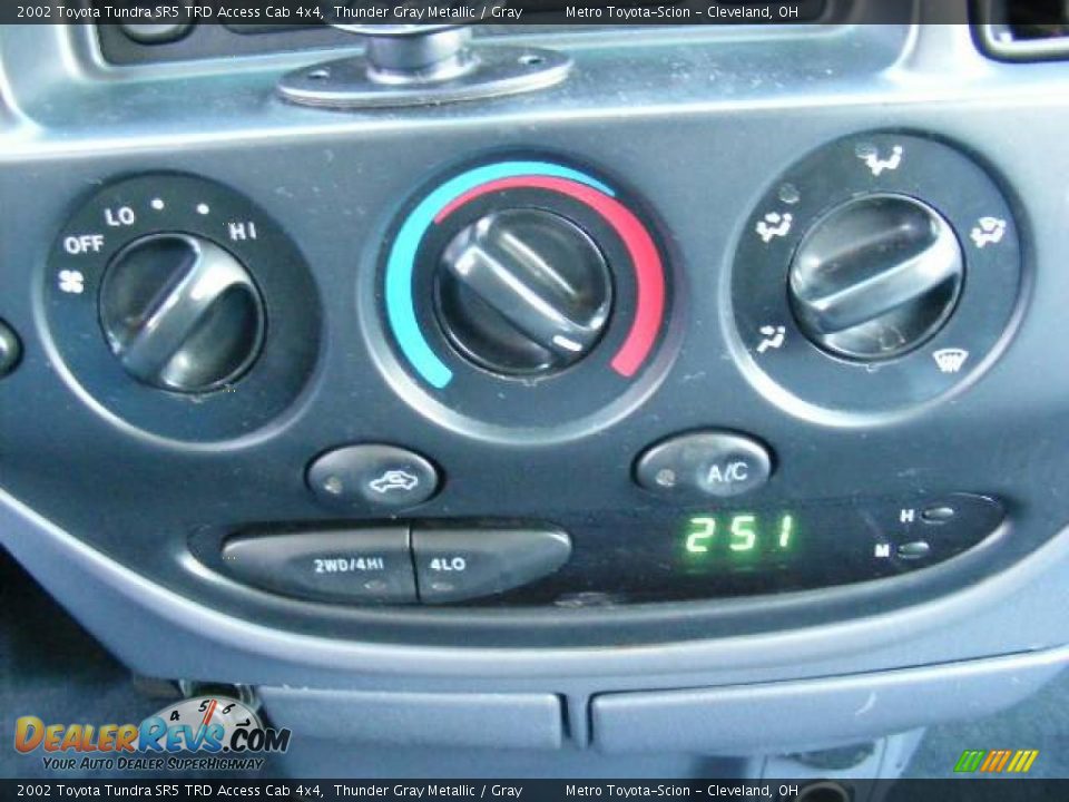 2002 Toyota Tundra SR5 TRD Access Cab 4x4 Thunder Gray Metallic / Gray Photo #20