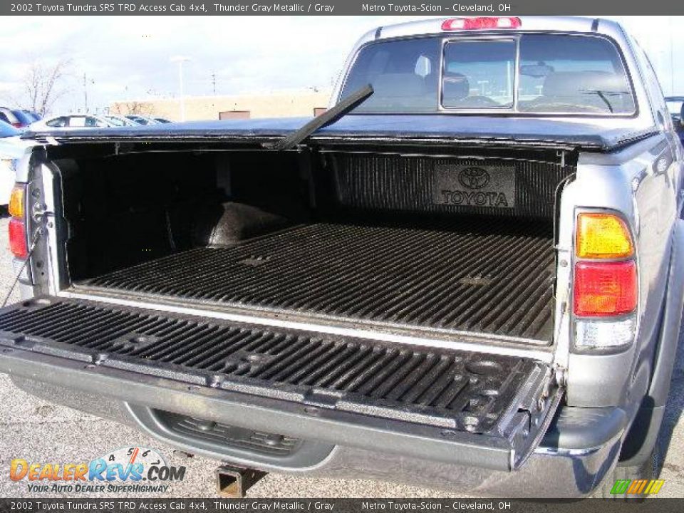 2002 Toyota Tundra SR5 TRD Access Cab 4x4 Thunder Gray Metallic / Gray Photo #23