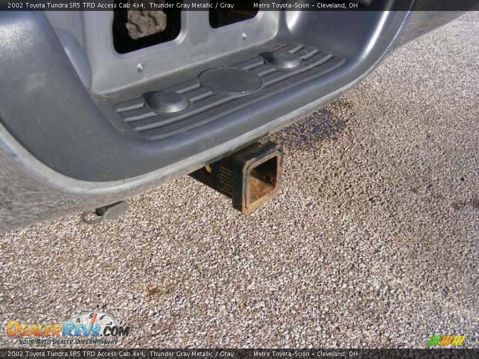 2002 Toyota Tundra SR5 TRD Access Cab 4x4 Thunder Gray Metallic / Gray Photo #24