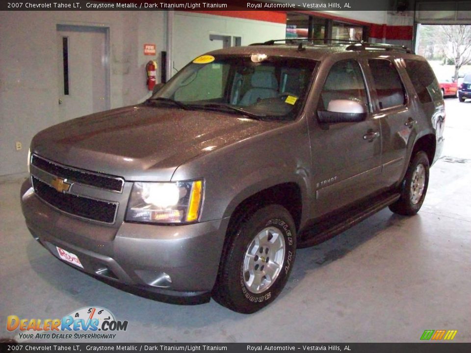 2007 Chevrolet Tahoe LT Graystone Metallic / Dark Titanium/Light Titanium Photo #3