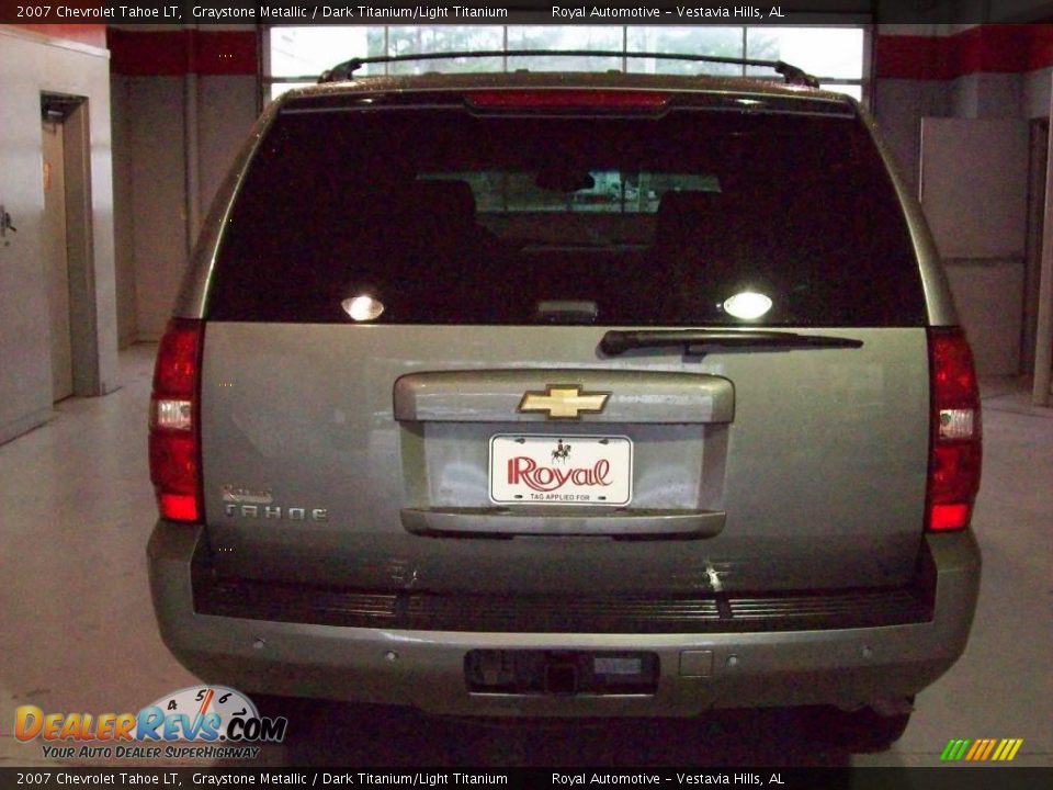 2007 Chevrolet Tahoe LT Graystone Metallic / Dark Titanium/Light Titanium Photo #5